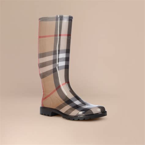 botte pluie burberry|burberry rain boots.